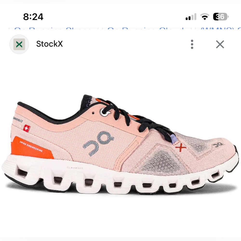 ON Women’s Cloud X3 Low Top Sneakers.